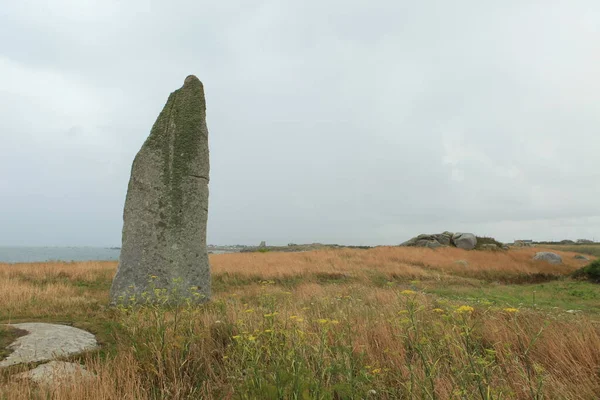 Britanya Bir Menhir — Stok fotoğraf