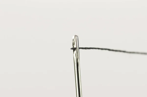 Thread Sewing Needle Pin Head — Stock Photo, Image