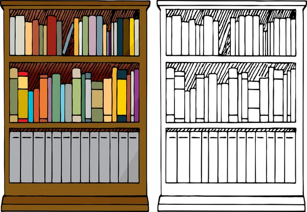 図書館の本知識文学 — ストック写真