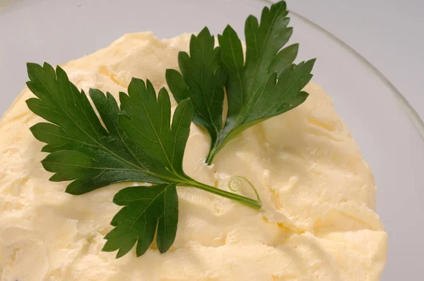 Mashed Potatoes Parsley Dill — Stock Photo, Image