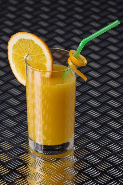 Orange Dryck Kontrollplatta — Stockfoto