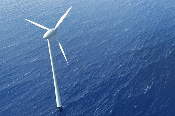 Wind Turbine Water Offshore Park — Stock Photo, Image