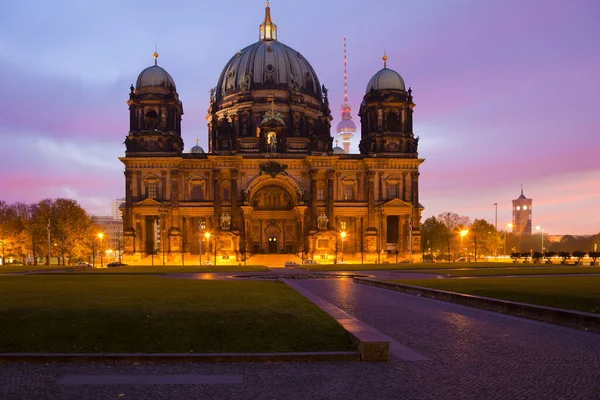 Catedral Berlín Amanecer — Foto de Stock