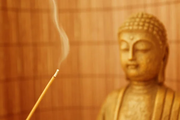 Zen Tempel Meditazione Fumo — Foto Stock