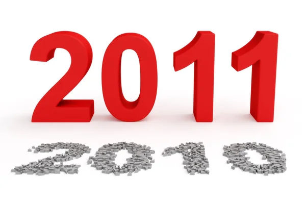 Feliz Ano Novo 2011 — Fotografia de Stock