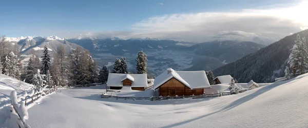 Kilátás Dél Tirol Vagy Alto Adige Egy Tartomány Északkelet Olaszországban — Stock Fotó