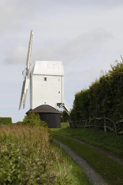 Väderkvarn Vid Clayton East Sussex Förenade Kungariket — Stockfoto