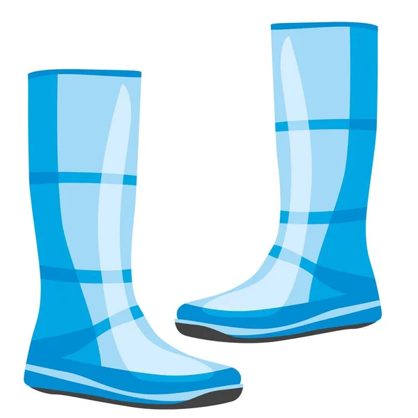 Illustration Isolated Rubber Boots — Stock Photo, Image