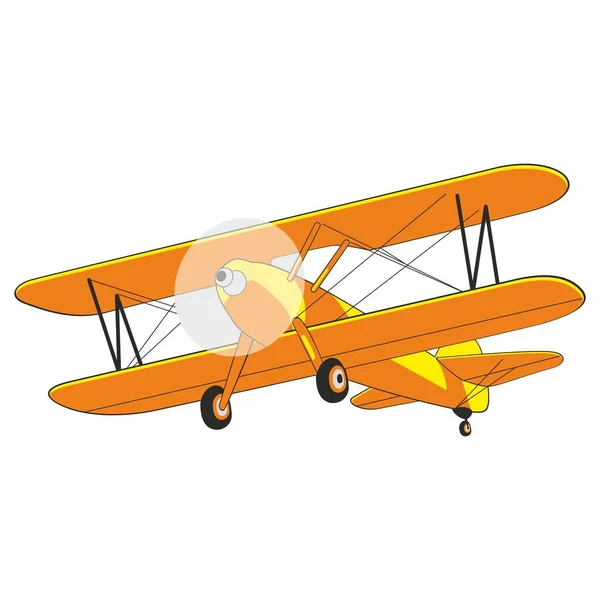 Illustration Flugzeug Bild — Stockfoto