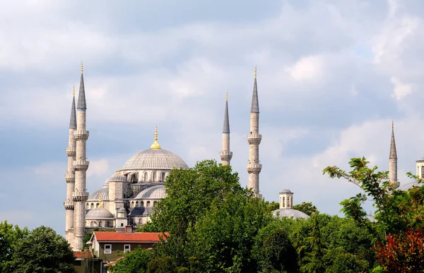 Μπλε Τζαμί Στην Κωνσταντινούπολη — Φωτογραφία Αρχείου