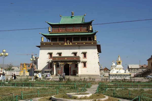 Gandan Monastery Mongolia — Stock Photo, Image