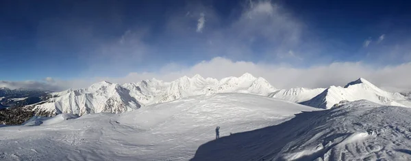 Vue Panoramique Sur Majestueux Paysage Dolomites Italie — Photo