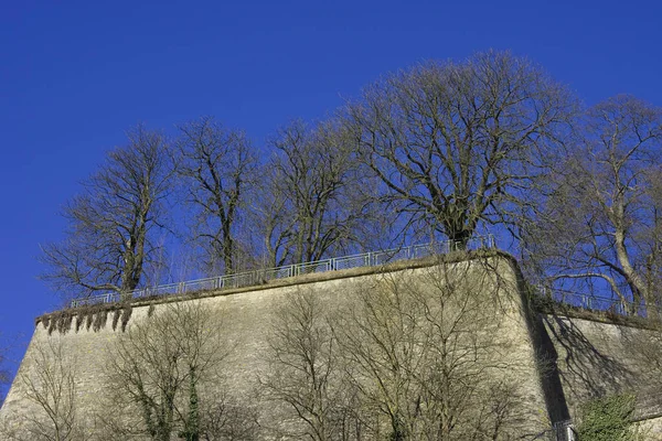 Vue Panoramique Sur Belle Architecture Médiévale Forteresse — Photo