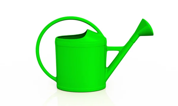 Green Watering Can Optional — Stock Photo, Image