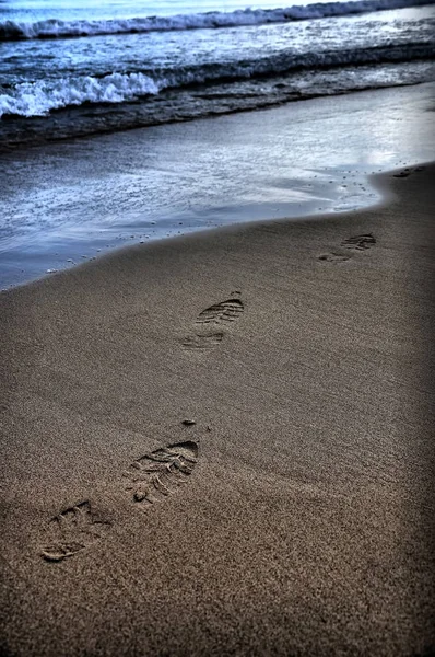 Абстрактний Слід Піску Пляжі — стокове фото