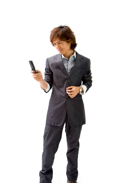 Jovem Asiático Homem Negócios — Fotografia de Stock
