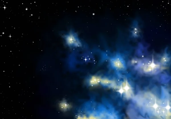 Небо Космической Галактики Звездами — стоковое фото