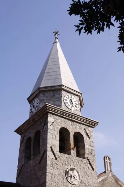 Hırvatça Opatija Çan Kulesi — Stok fotoğraf
