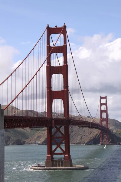 Golden Gate Híd Itt San Francisco — Stock Fotó