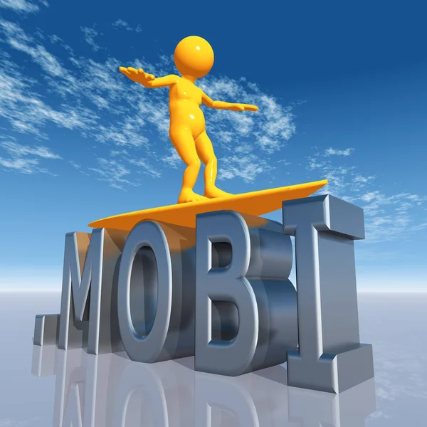 Mobi Top Level Domain — Stock Photo, Image