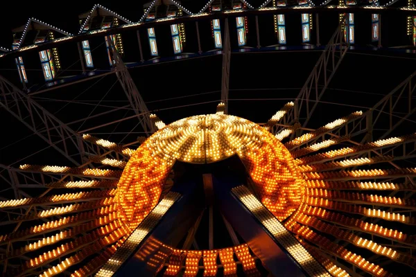 Carrusel Rueda Del Ferris Parque Atracciones — Foto de Stock