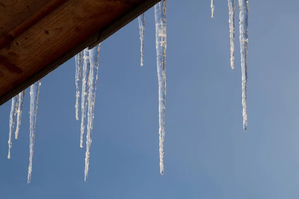 Blick Auf Eine Winterszene — Stockfoto