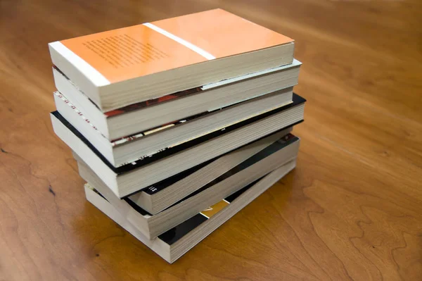 Several Books Ona Table — Stock Photo, Image