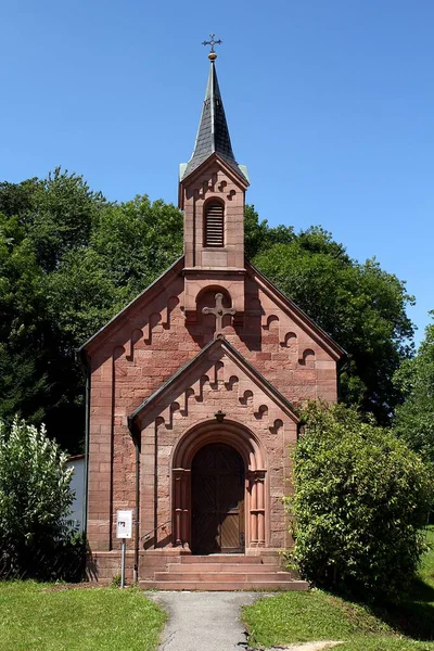 Mountain Chapel Abtsteinach — Stock Photo, Image