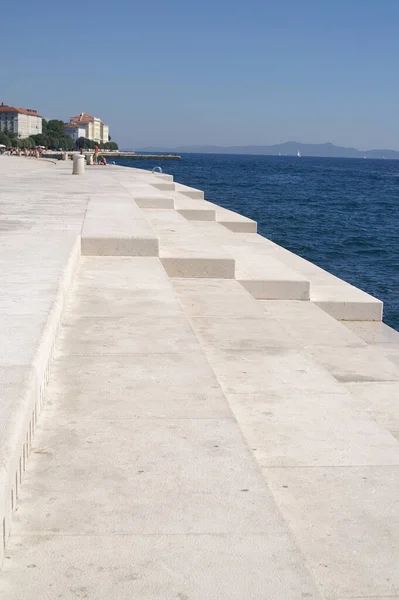 Vista Una Bellissima Costa Del Mare — Foto Stock