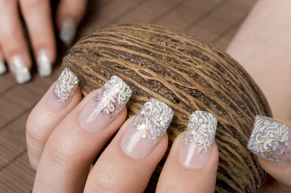 Closeup Female Hands Manicure — Stock Photo, Image