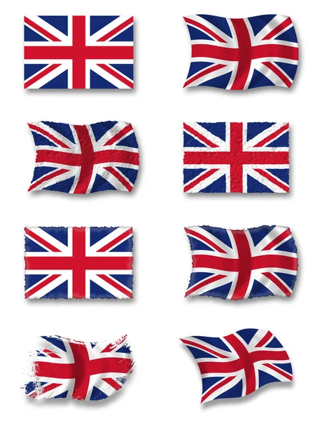 Zászló Nagy Britannia — Stock Fotó