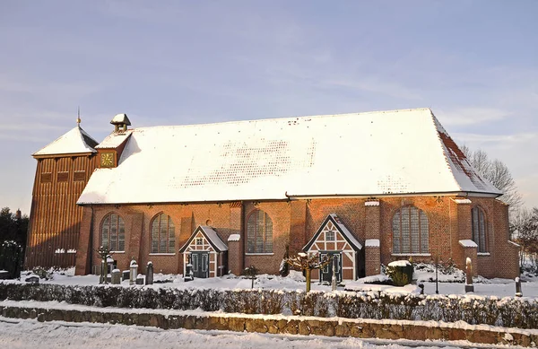 Vacker Utsikt Över Gamla Kyrkan — Stockfoto