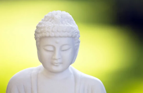 Der Weiße Buddha — Stockfoto