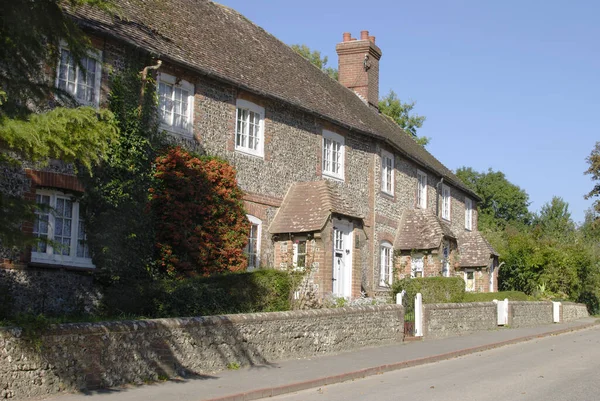 Casas Stanmer Sussex Inglaterra — Foto de Stock