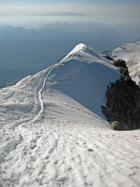 Vista Panoramica Bellissimo Paesaggio Alpino — Foto Stock