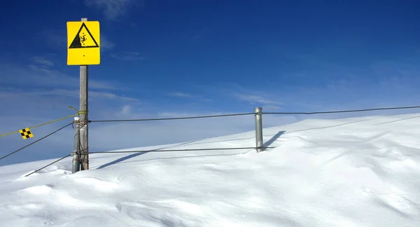 Camino Cubierto Nieve Invierno — Foto de Stock