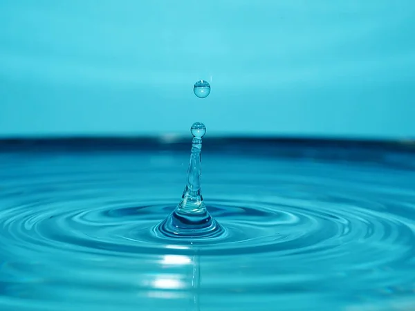 Wassertropfen Fallen Die Sonne — Stockfoto