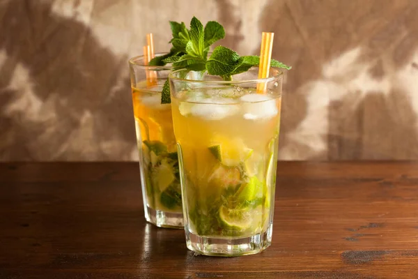 Mojito Cocktail Sommer Frisches Getränk — Stockfoto