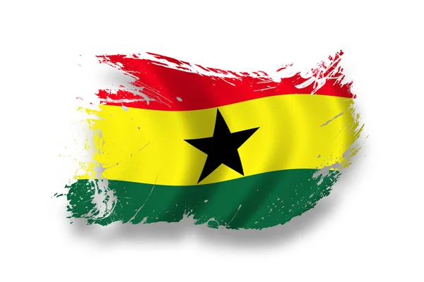 Drapeau Ghana Drapeau National Pays — Photo
