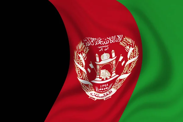 Flag Afghanistan National Country Flag — Stock Photo, Image