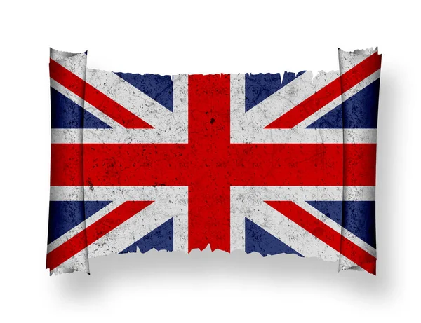 Flagge Großbritanniens — Stockfoto