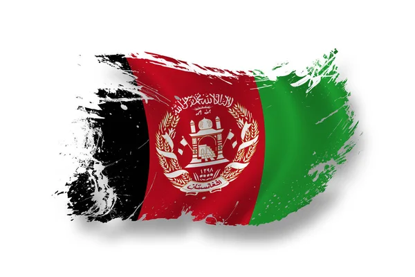 Flag Afghanistan National Country Flag — Stock Photo, Image