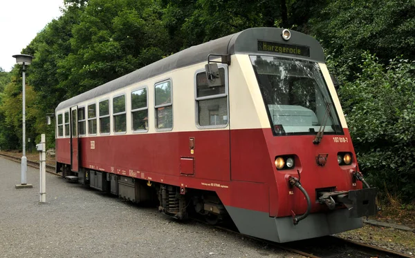 Railroad Bus Harz Narrow Gauge Railway — Stock Photo, Image