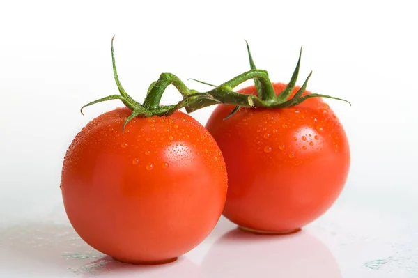 Wet couple of tomatos