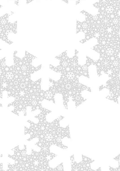 Schneeflocken Hintergrund Weihnachten Und Neujahr — Stockfoto
