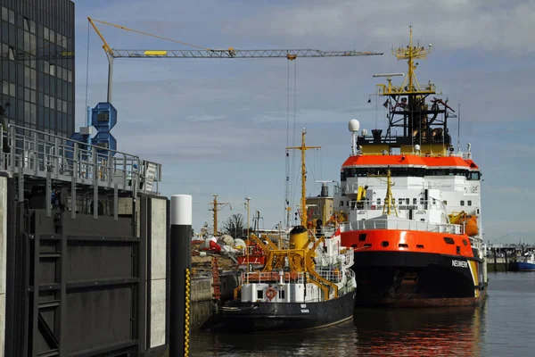 Küstenwache Boot Neuwerk Cuxhaven — Stockfoto