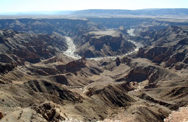 Canyon Rio Peixe Fundo Paisagem Natureza — Fotografia de Stock