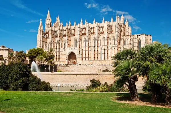 Cathedral Palma Mallorca Stock Picture