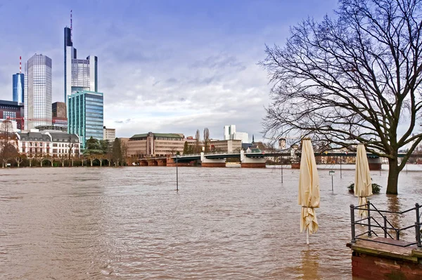 Edifícios Frankfurt — Fotografia de Stock