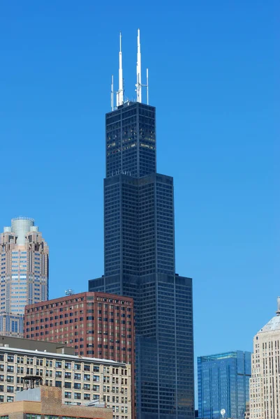 Vacker Utsikt Över Majestätisk Urban Stad — Stockfoto